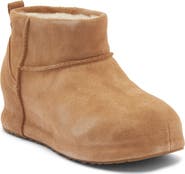 UGG® Classic Mini Enwrap Genuine Shearling Leather Boot