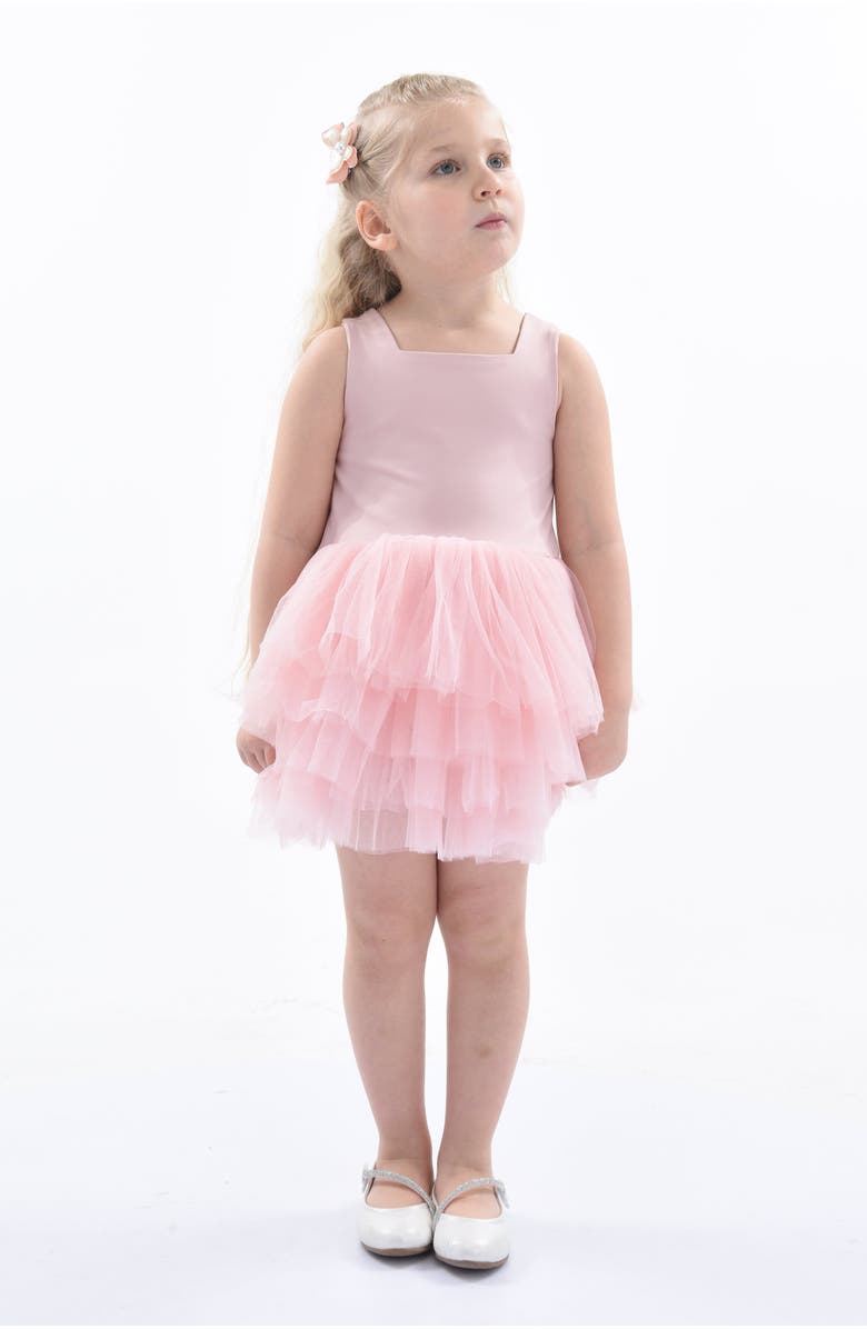 Mimi Tutu Solid Color Tutu Dress, Main, color, Blush Pink