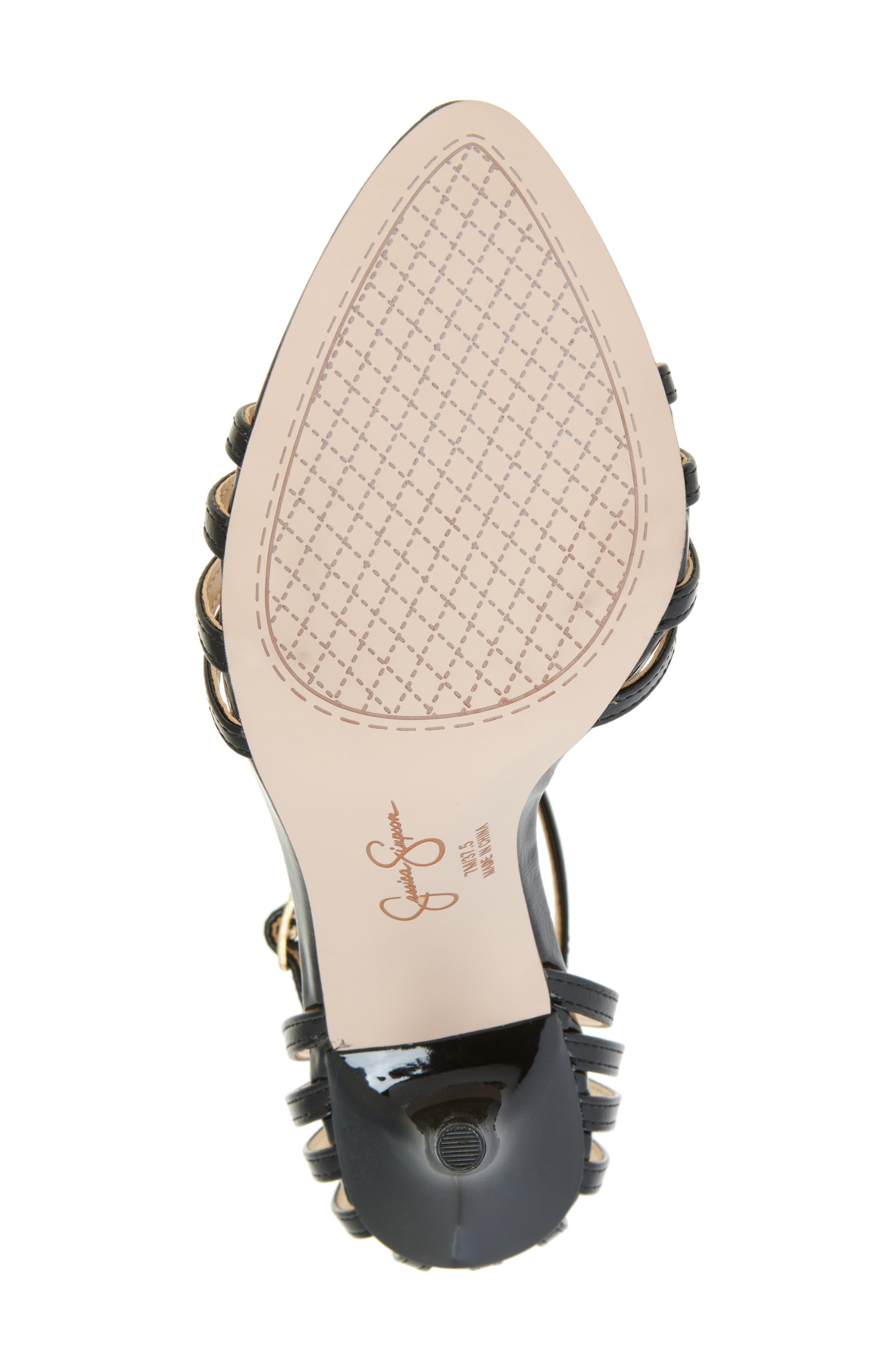 Jessica Simpson Nuvire Pointed Toe Sandal, Alternate, color, Black