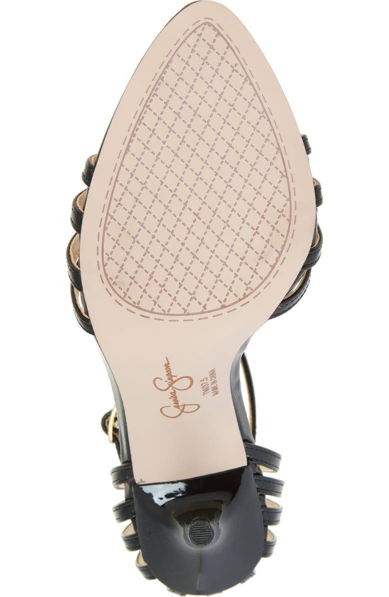 Jessica Simpson Nuvire Pointed Toe Sandal, Alternate, color, Black