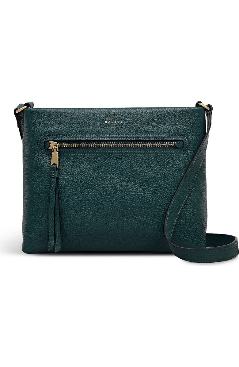 Radley Pickwick Small Ziptop Crossbody Bag, Main, color, Cedar