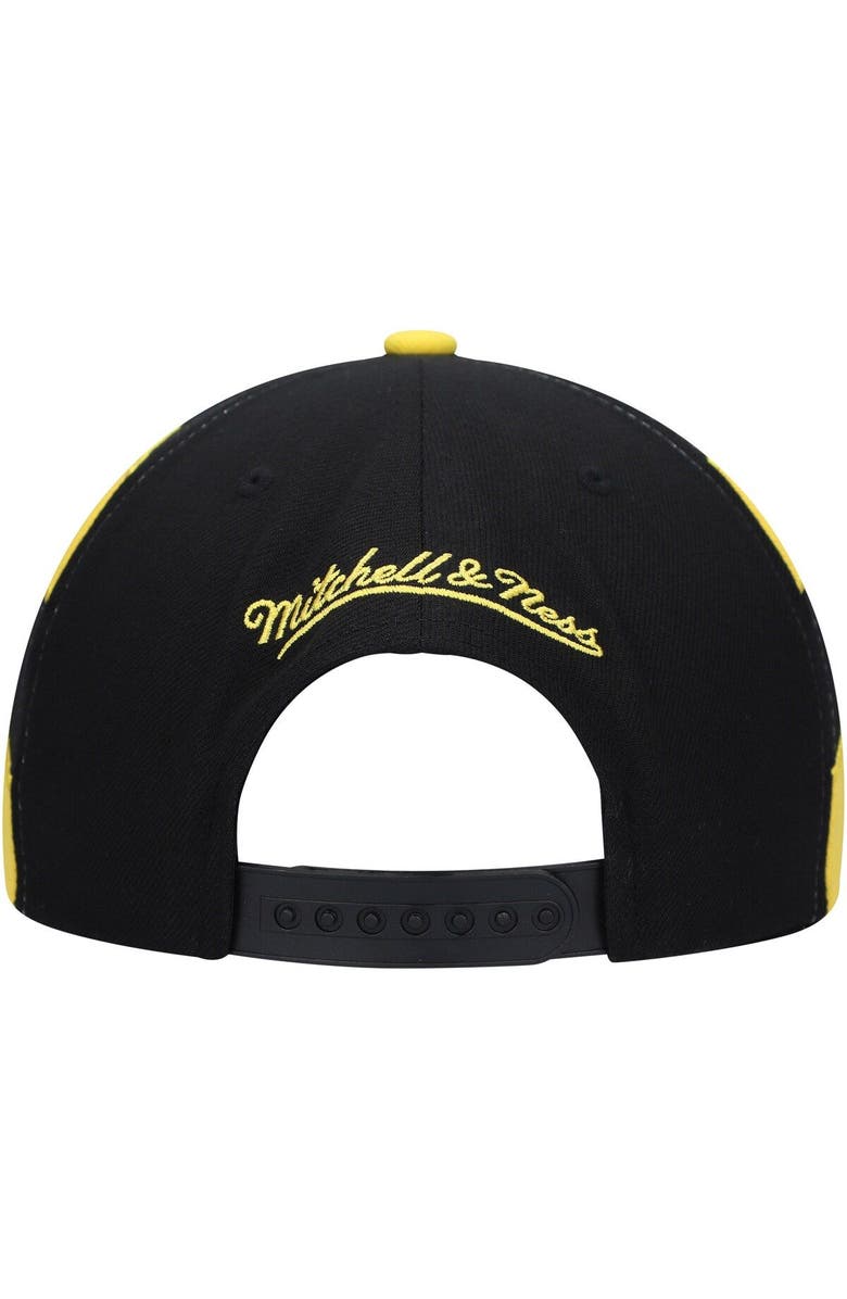 Mitchell & Ness Men's Mitchell & Ness Black Columbus Crew Jersey Hook Snapback Hat, Alternate, color, Black