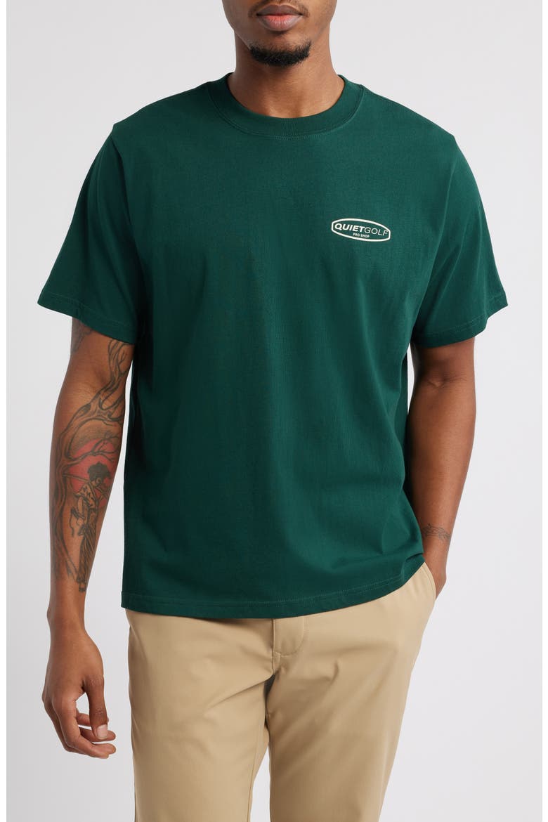 Pro Shop Graphic T-Shirt, Main, color, FOREST