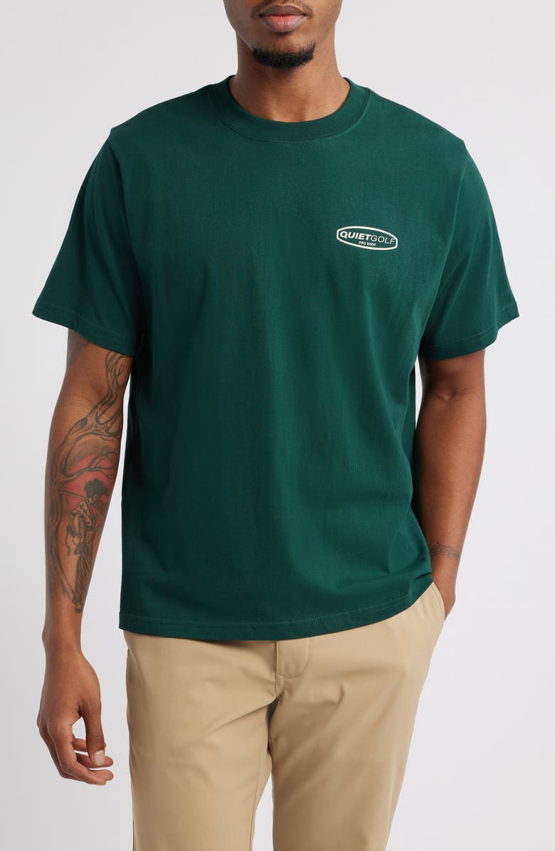 Quiet Golf Pro Shop Graphic T-Shirt, Main, color, 