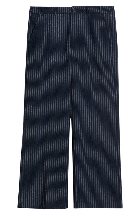 Pinstripe Trousers