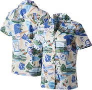 Reyn Spooner Women's Reyn Spooner White Kansas City Royals Scenic Camp Button-Up Shirt
