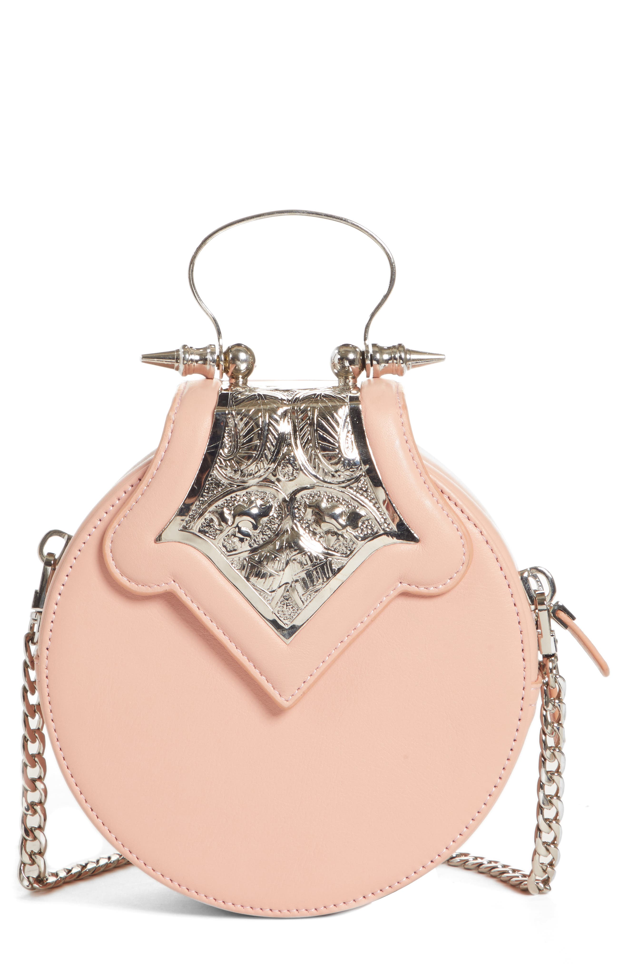 Okhtein Mini Dome Crossbody Clutch, Main, color, 