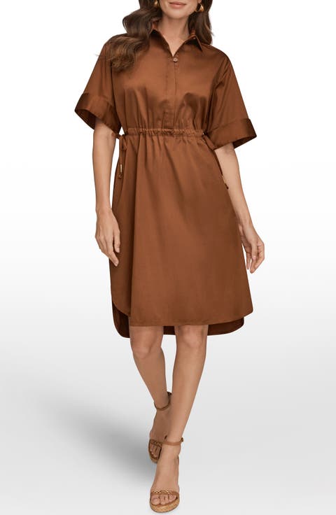 Short Sleeve Shirtdress