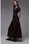 Shirred Bodice Maxi Dress