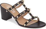 Valentino Garavani Rockstud Slide Sandal