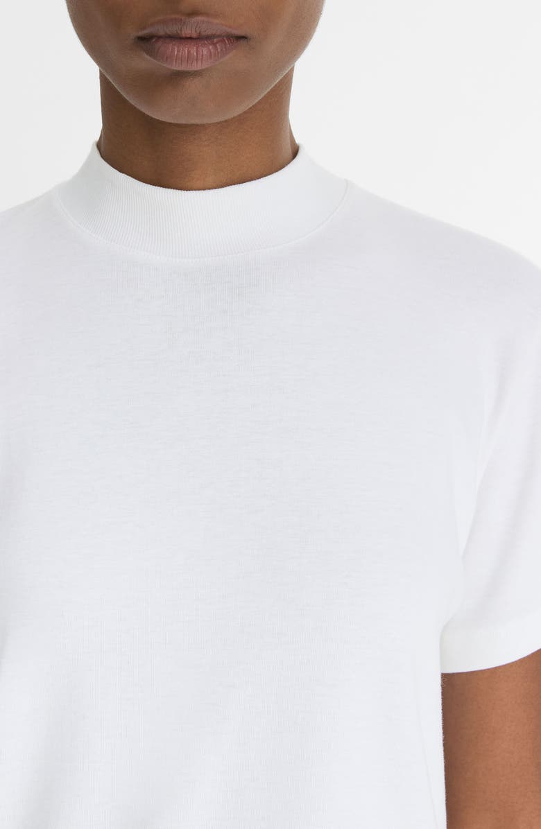 Vince Pima Cotton Mock Neck T-Shirt, Alternate, color, 