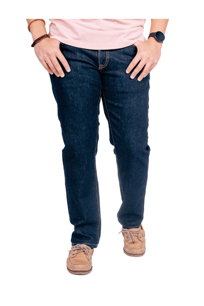 Slim-Straight, Premium Indigo Stretch Jeans, Alternate, color, Indigo
