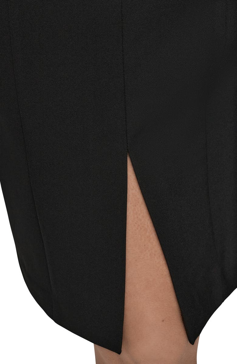 Donna Karan New York Sleeveless Sheath Dress, Alternate, color, Black