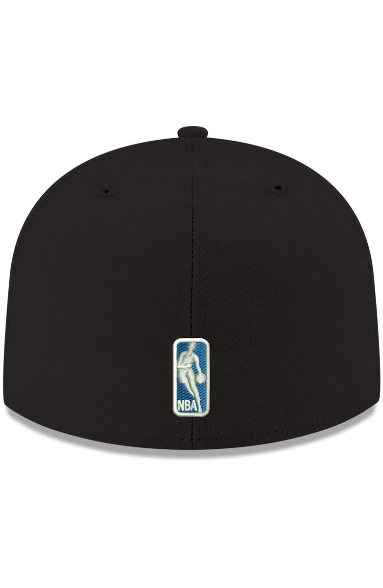 New Era Men's New Era Black Orlando Magic Official Team Color 59FIFTY Fitted Hat, Alternate, color,