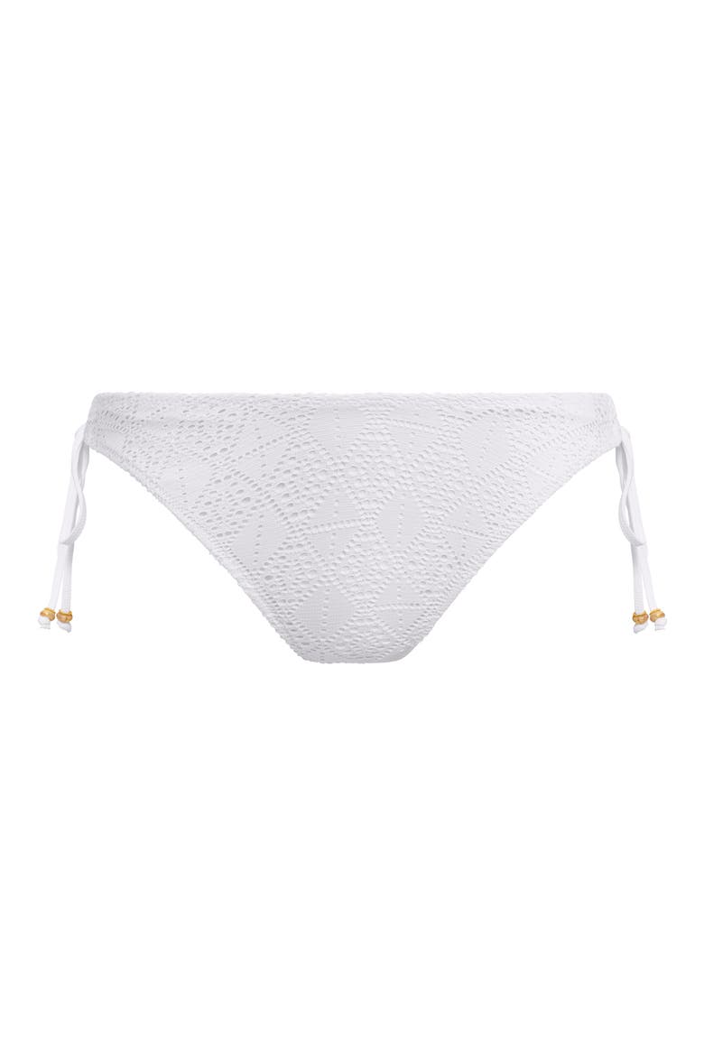 Nomad Nights Tie Side Bikini Bottoms, Alternate, color, WHITE