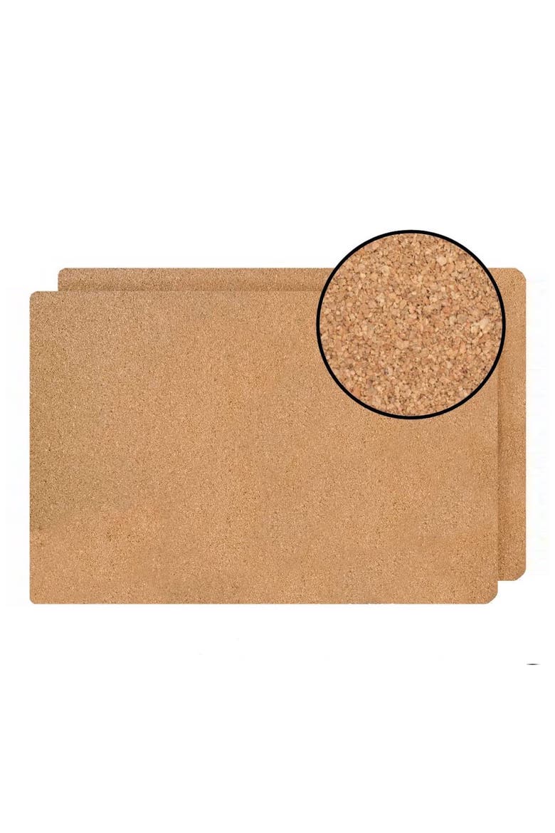 Marble Print Set of 6 Placemats, Alternate, color, SMOKEY GOLD