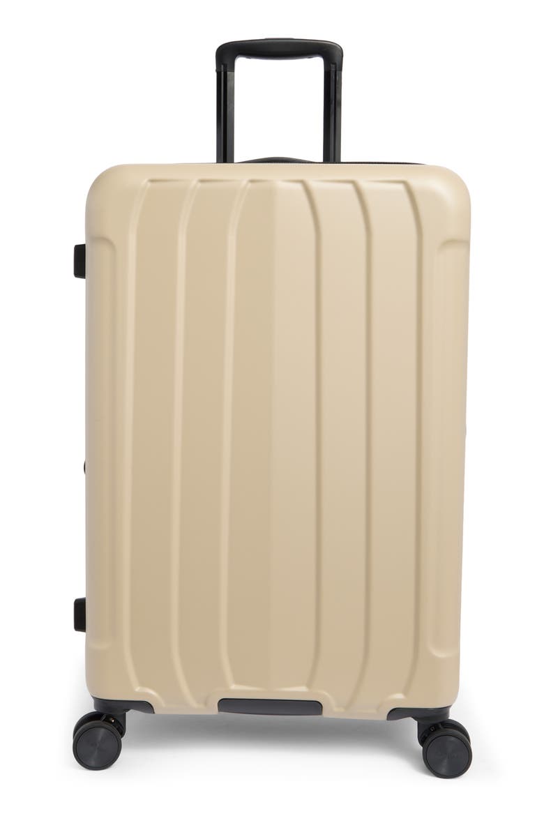 Moon 24-Inch Hardside Spinner Luggage, Main, color, BEIGE