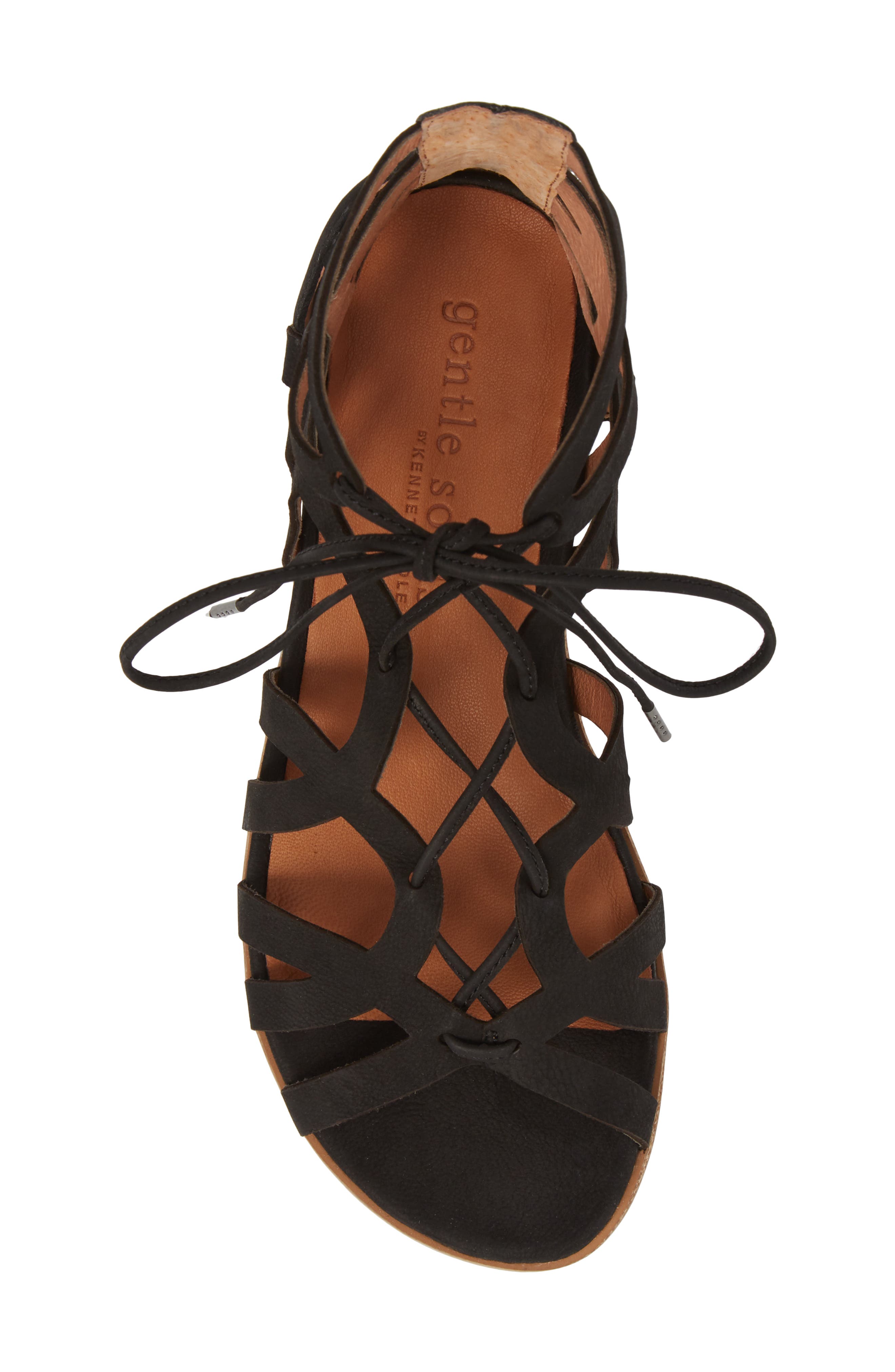 Gentle Souls by Kenneth Cole Larina Lace-Up Sandal, Alternate, color, 