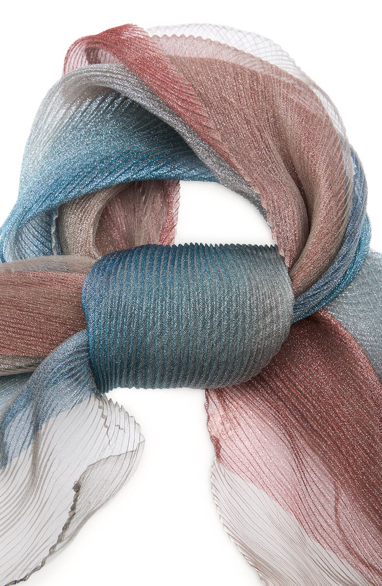 SAACHI Ombré Glitter Scarf, Alternate, color, Multi