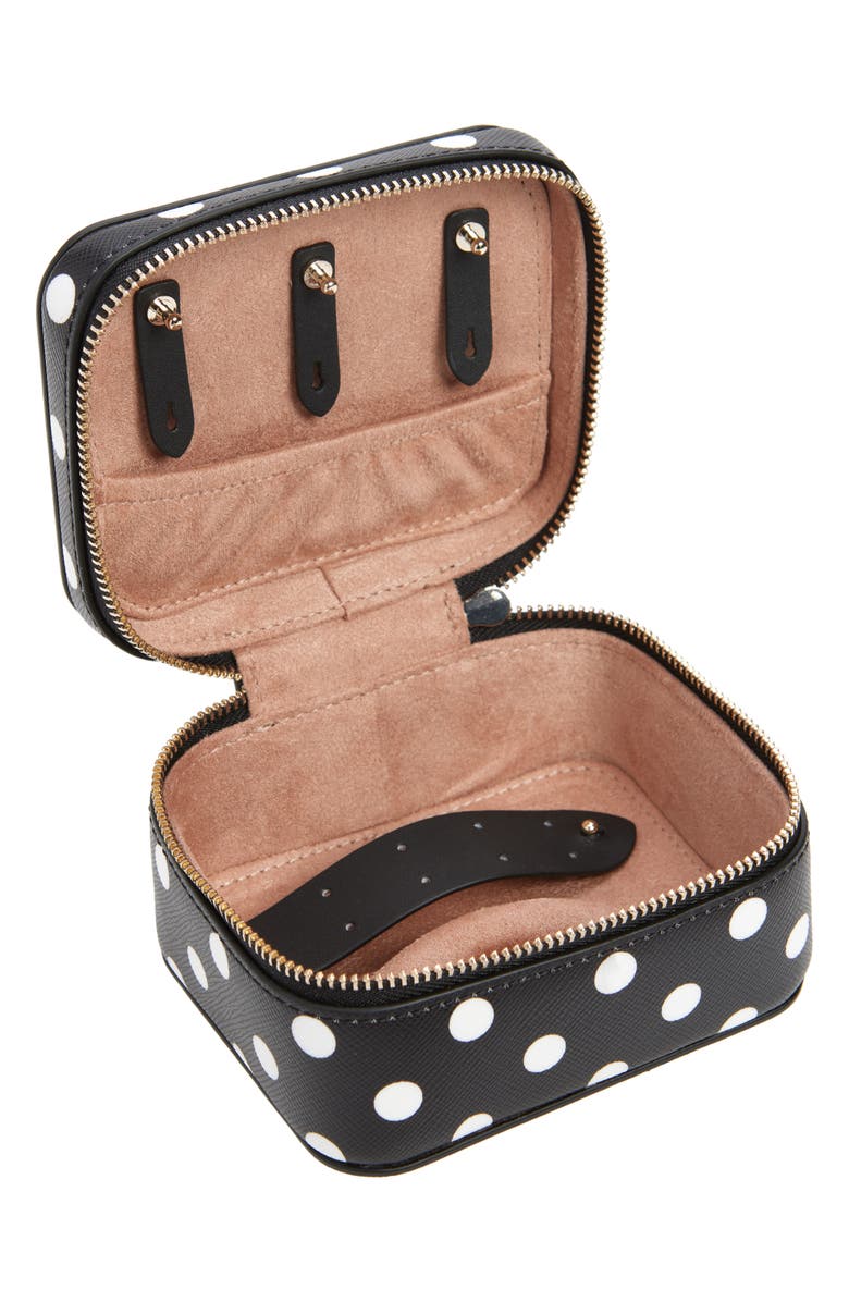 Kate Spade New York cheers square jewelry case, Alternate, color, 
