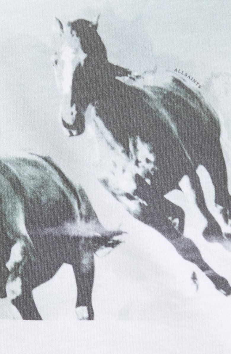 AllSaints Santo Cotton Graphic Boyfriend Tee, Alternate, color, 