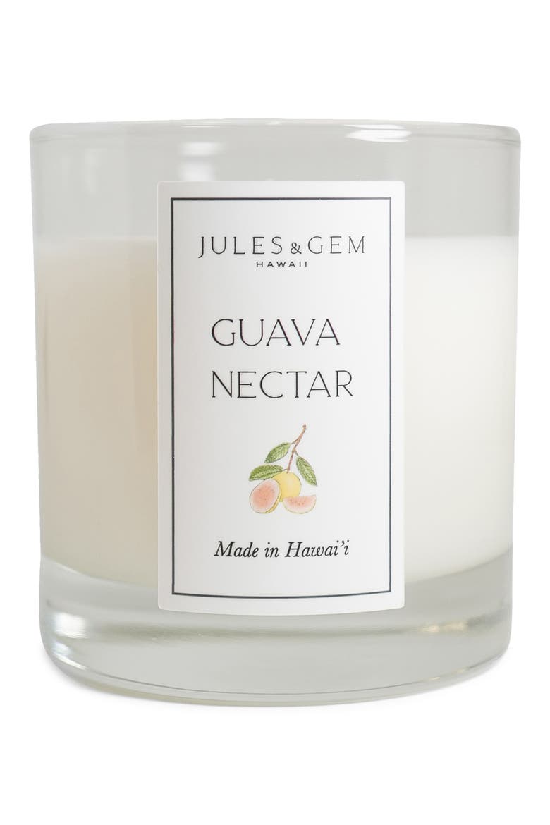 Scented Soy Wax Candle, Main, color, GUAVA NECTAR