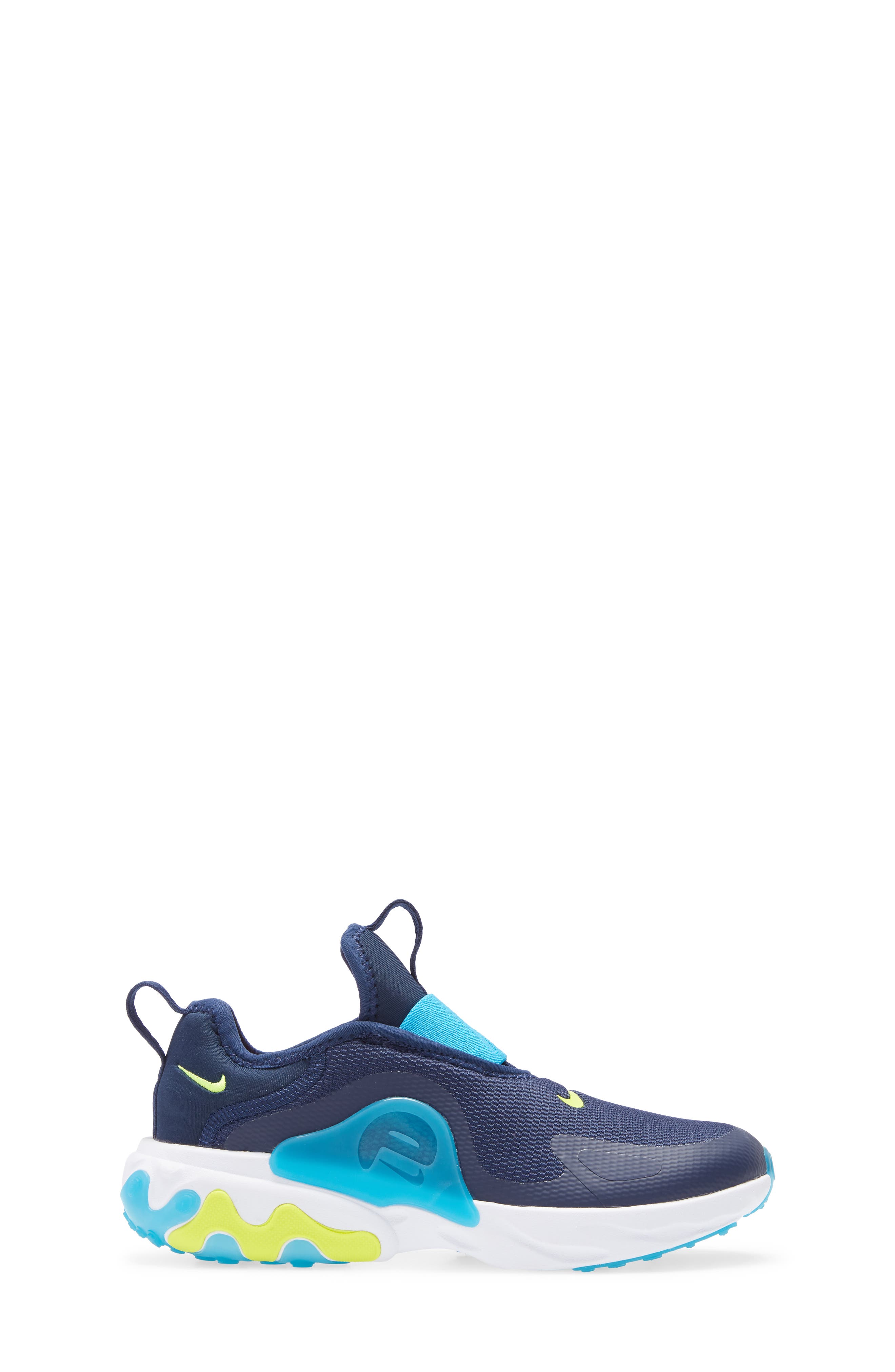 React Presto Extreme Sneaker, Alternate, color, MIDNIGHT NAVY/ LEMON/ BLUE