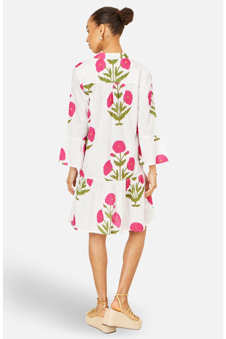 Cotton Tunic Dress, Alternate, color, White