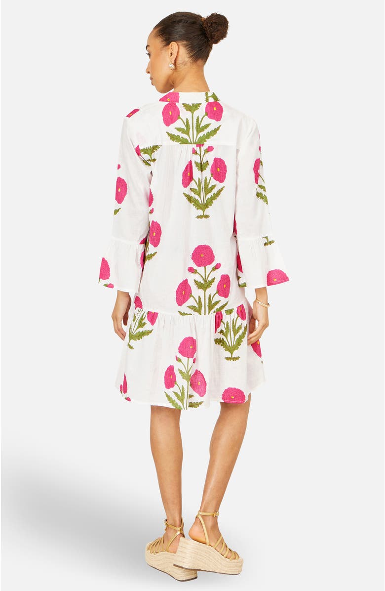 Yumi Cotton Tunic Dress, Alternate, color, White