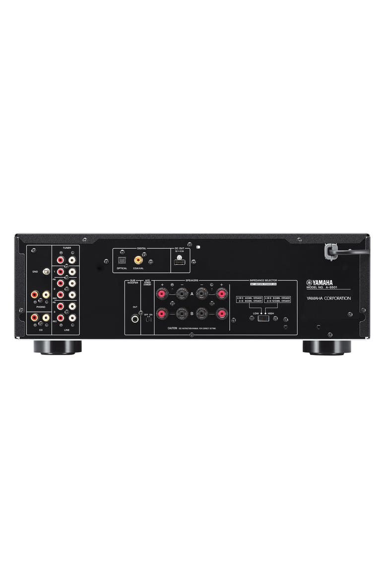 A-S501 Integrated Amplifier, Alternate, color, Black
