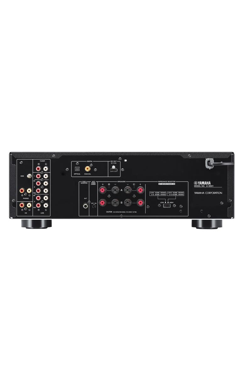 Yamaha A-S501 Integrated Amplifier, Alternate, color, Black