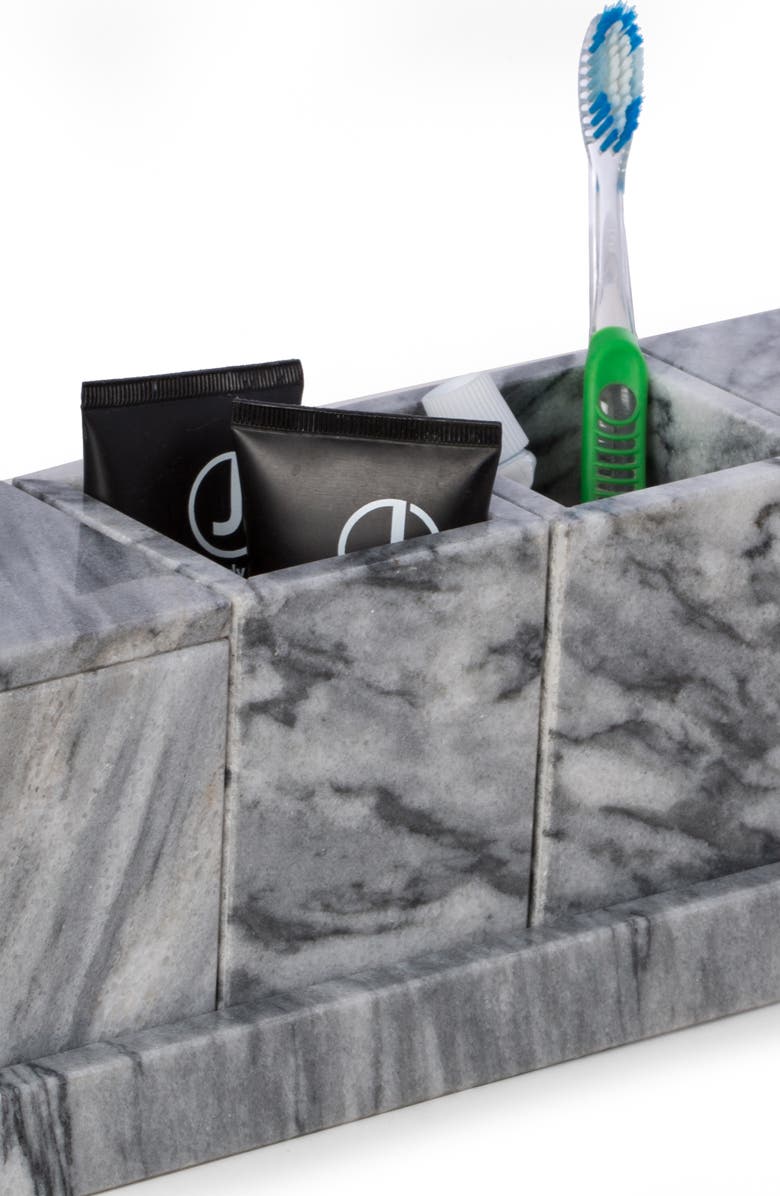 Bey-Berk 5-Piece Marble Vanity Set, Alternate, color, 