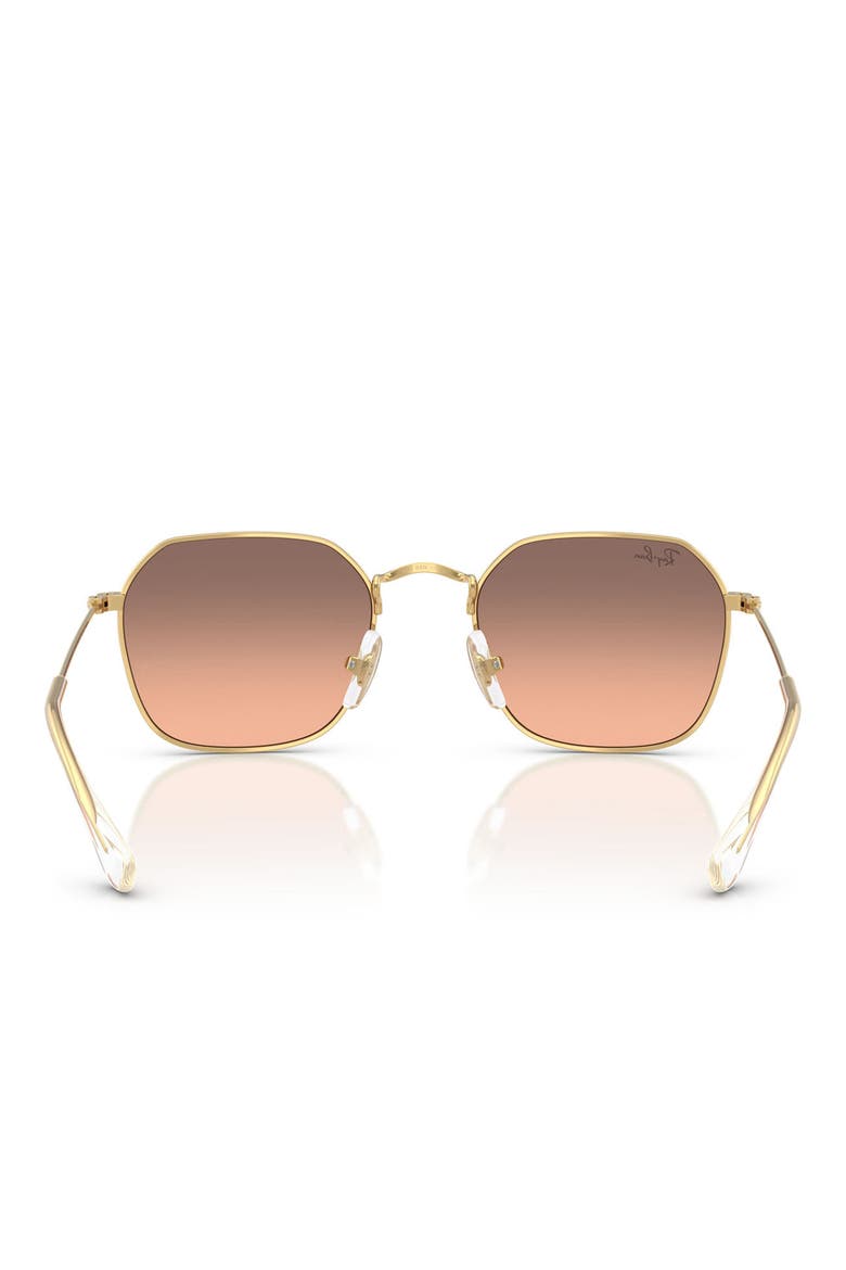 Kids' 49mm Gradient Irregular Sunglasses, Alternate, color, ARISTA