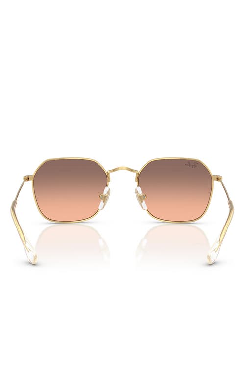 Shop Ray Ban Ray-ban Kids' 49mm Gradient Irregular Sunglasses
