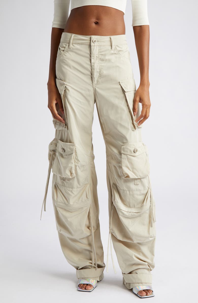 The Attico Fern Cargo Pants, Main, color, 