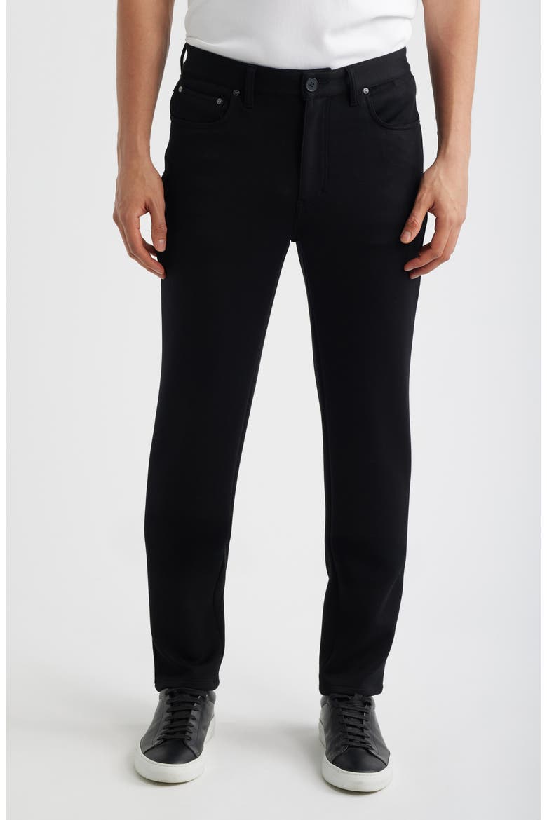 Soft Touch Five Pocket Pants, Main, color, BLACK