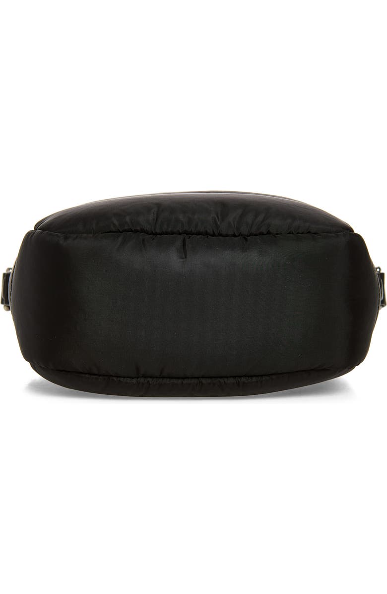 Moncler Micro Caradoc Puffer Tote, Alternate, color, Black