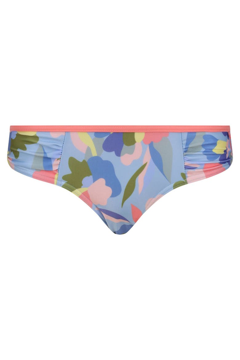 Aceana Abstract Floral Bikini Bottoms, Main, color, Blue