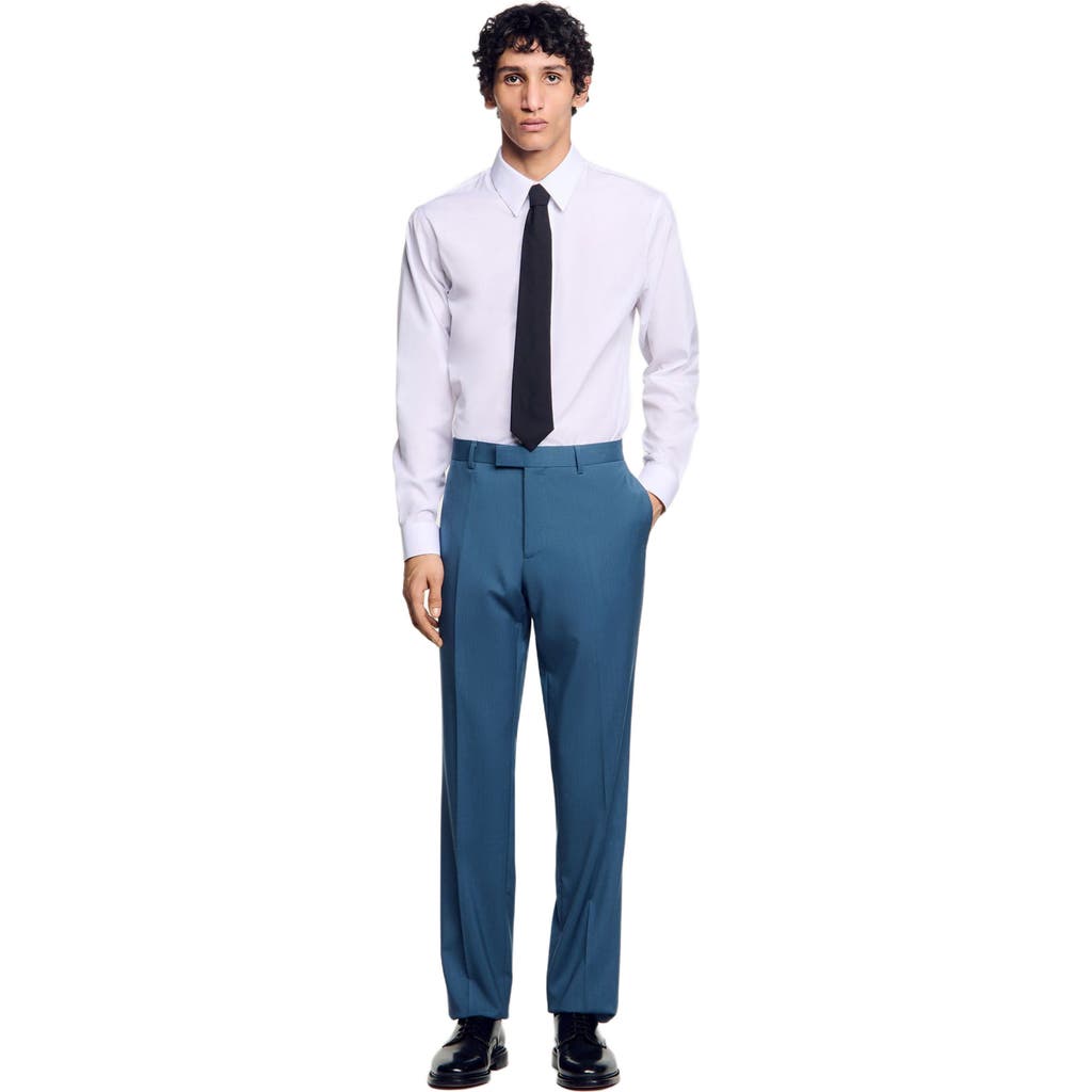 Sandro Classic Wool Suit Trousers
