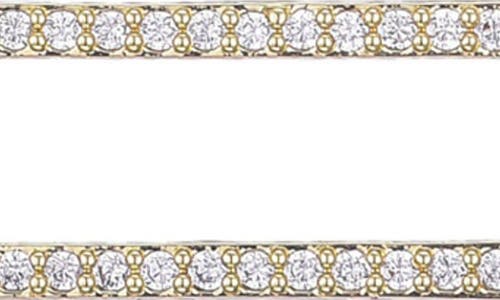 Adornia Cubic Zirconia Chain Necklace In Gold