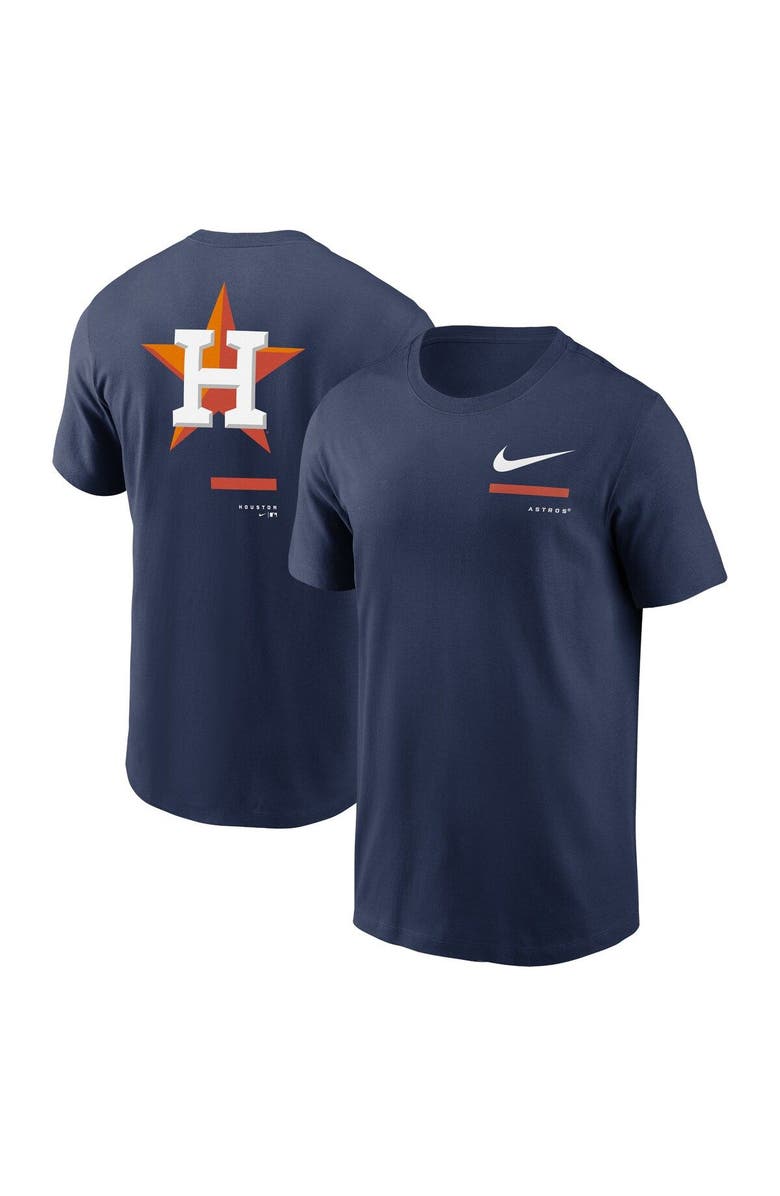 Nike Men's Nike Navy Houston Astros Over the Shoulder T-Shirt, Main, color, 