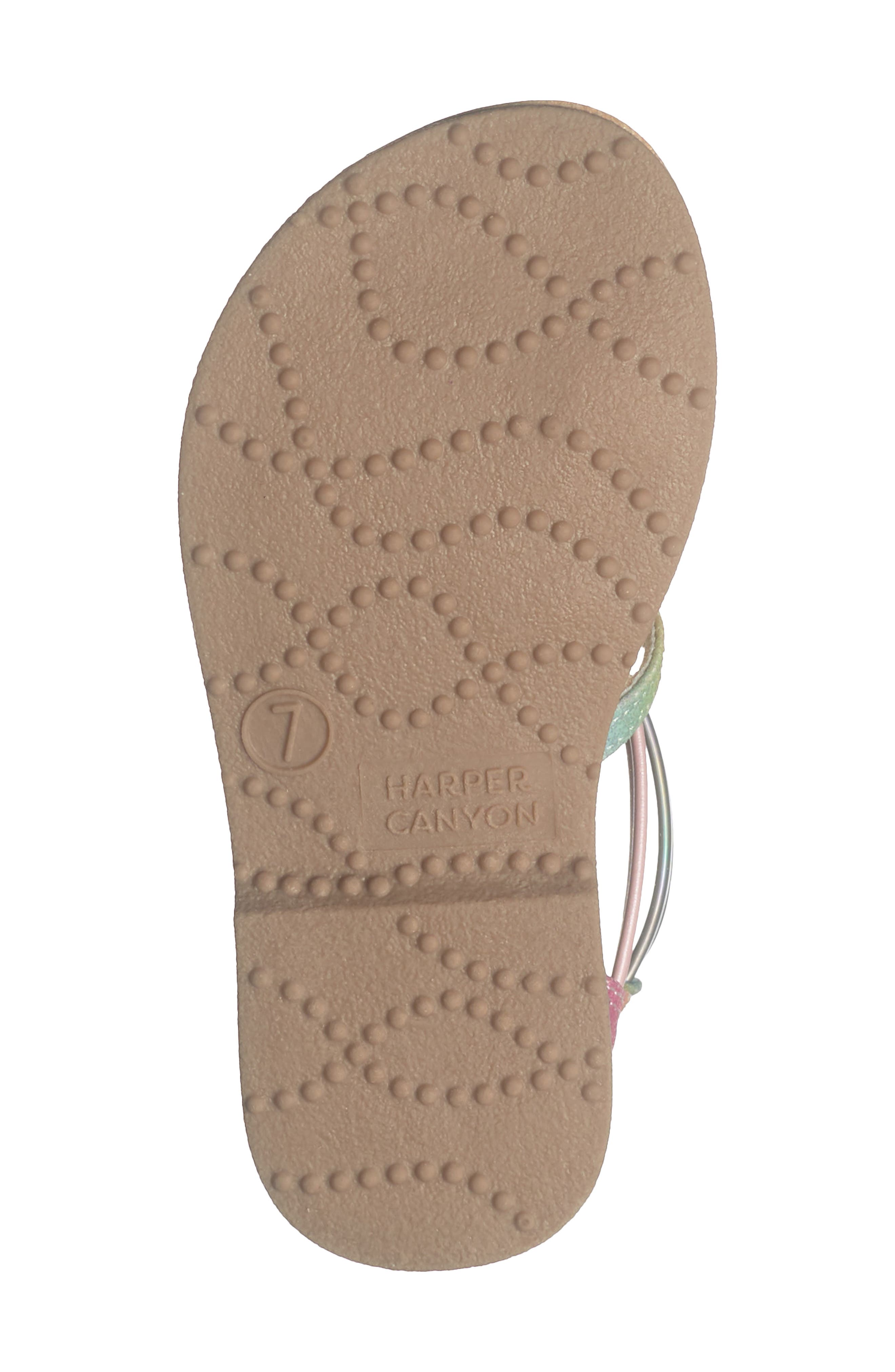 Harper Canyon Kids' Rubie Gladiator Sandal, Alternate, color, 