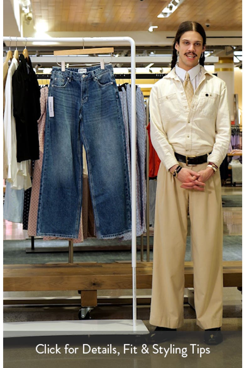 Serenitia Relaxed Straight Leg Jeans video