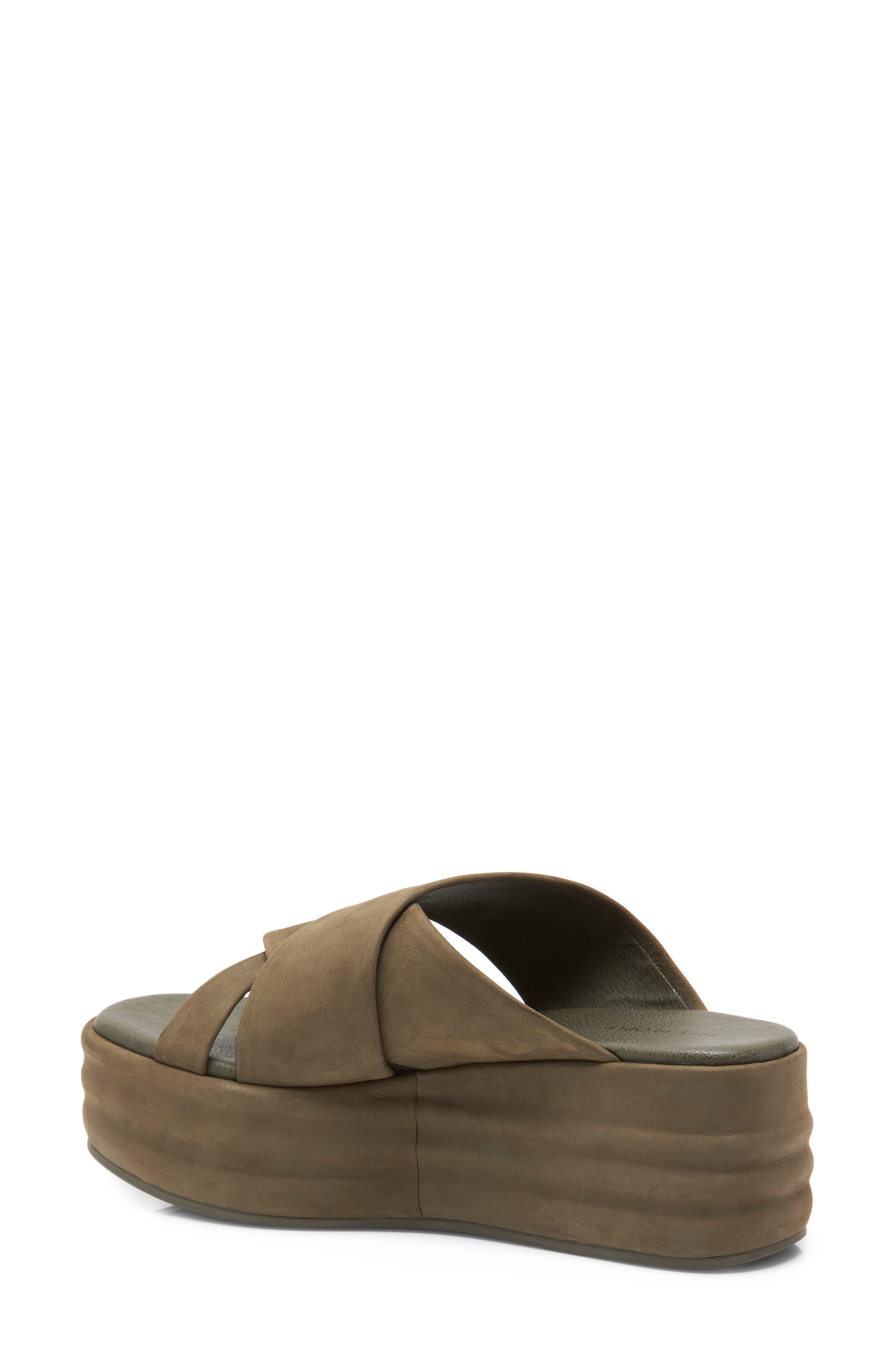 Wanderbay Platform Wedge Slide Sandal - image 4