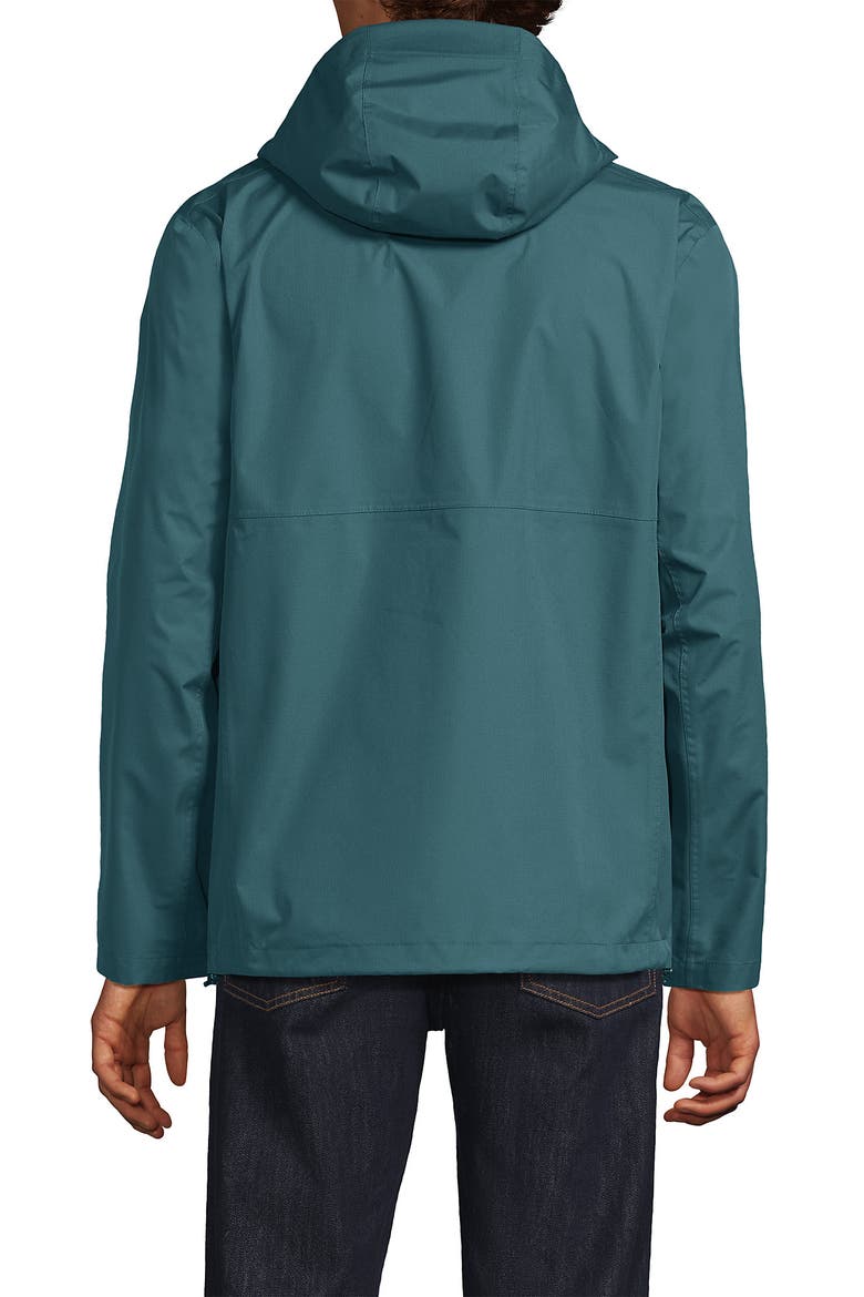 Waterproof Raincoat, Alternate, color, Teal Pool