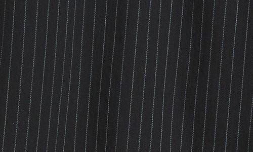 Shop Bdg Urban Outfitters Pinstripe Flat Front Stretch Cotton Worker Shorts