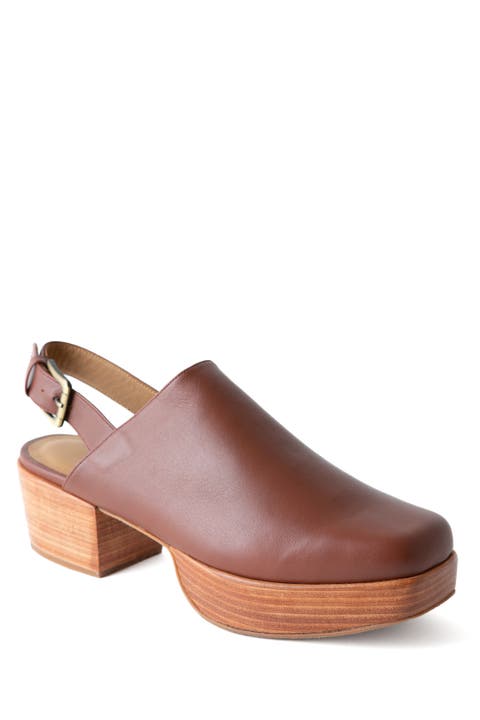 Betty Slingback Platform Clog
