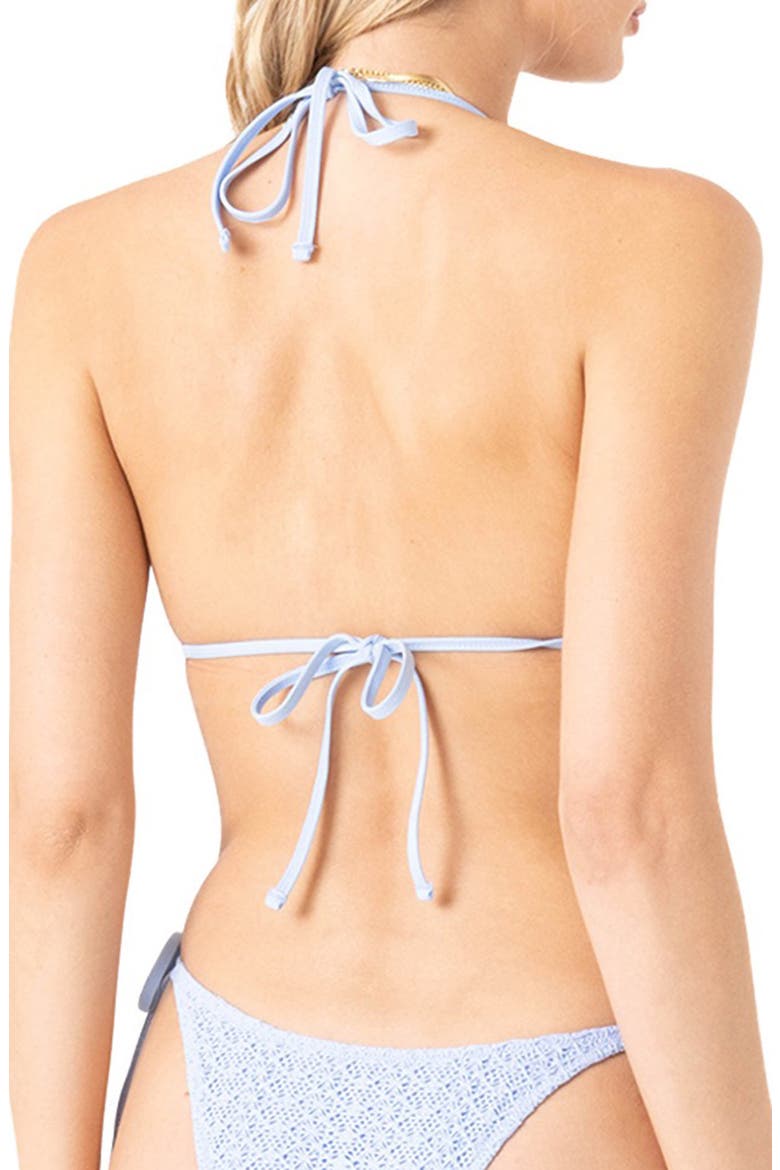 Mini Tiki Triangle Bikini Top, Alternate, color, OPEN AIR