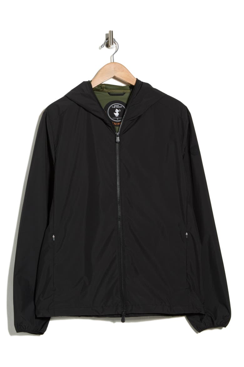 Zeno Water Resistant Jacket, Alternate, color, BLACK