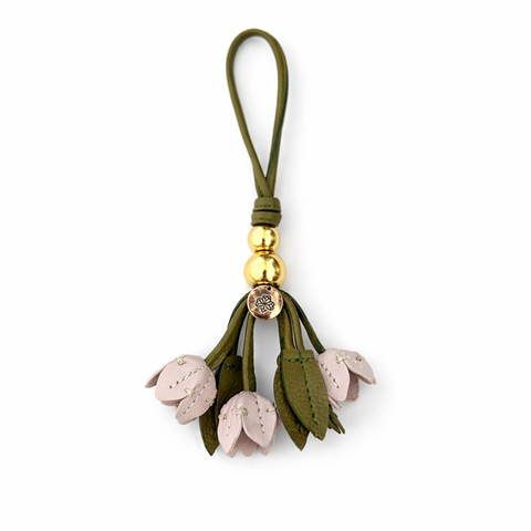 Harvest Leather Purse Charm